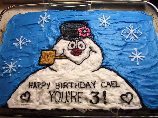 Cael's Frosty Cake